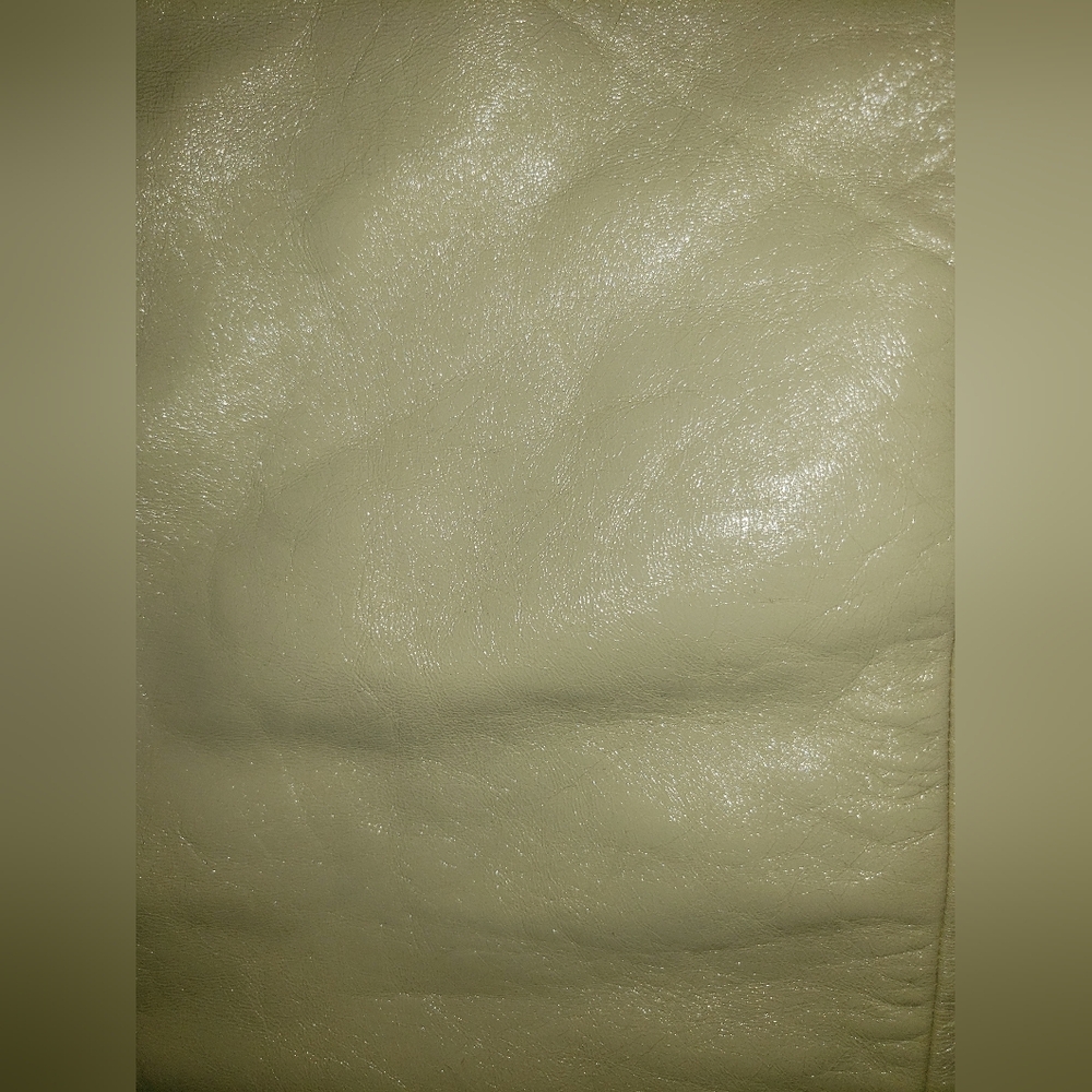 Jil Sander Cream 100% lambskin leather thigh high round toe block heel boots 10 - Picture 7 of 16